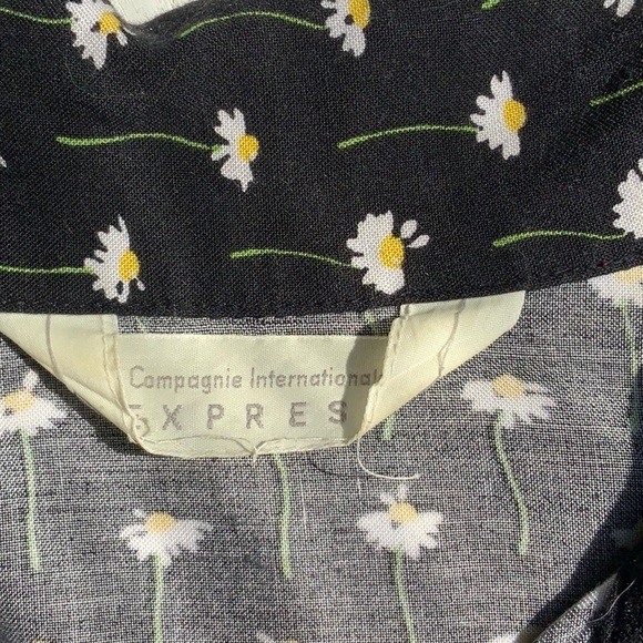 Vintage collared mini dress from express international - Picture 4 of 5